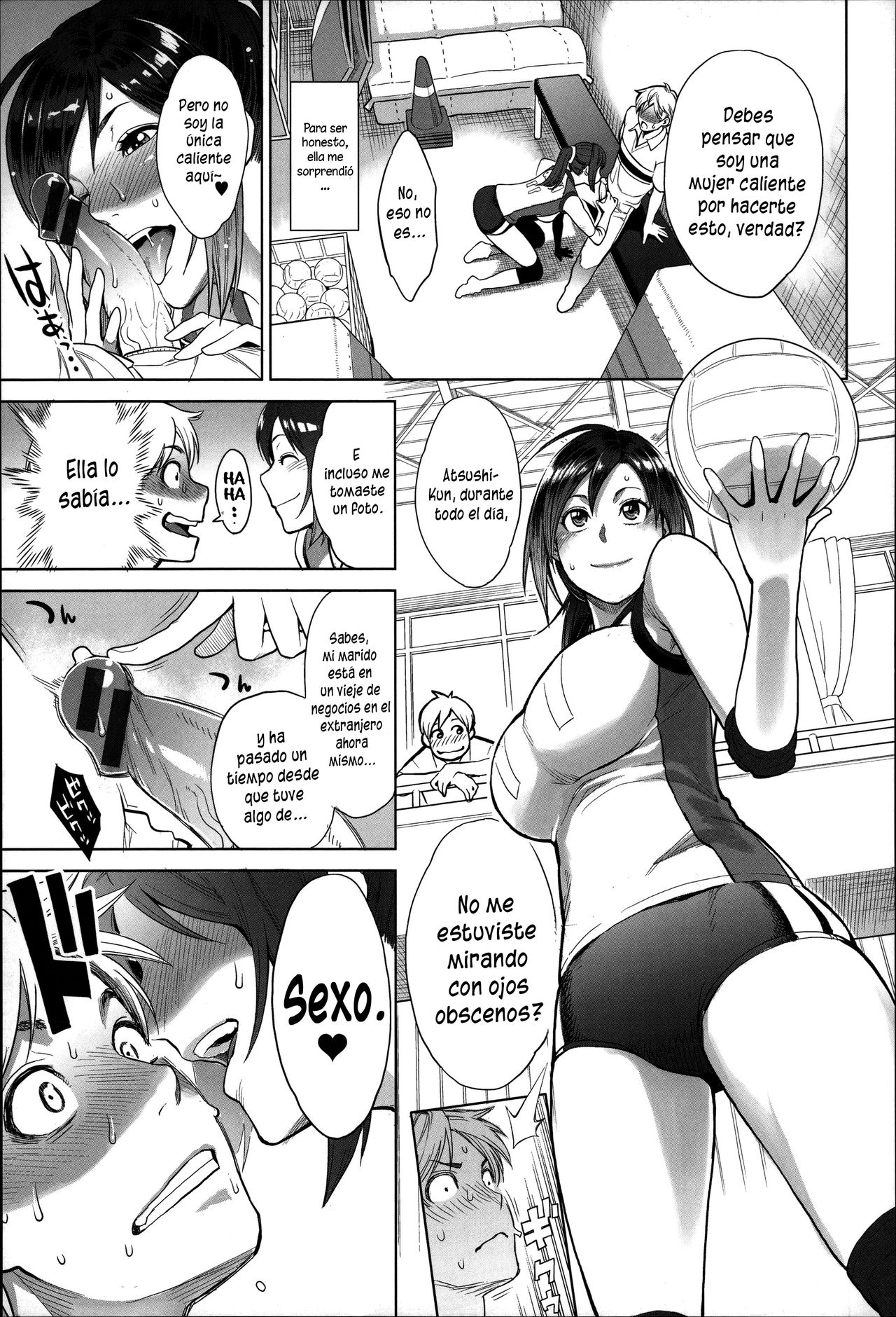 Miho-san no Kaikan Volley | La Placentera y Cansadora Sesión de Miho-San page 9 full