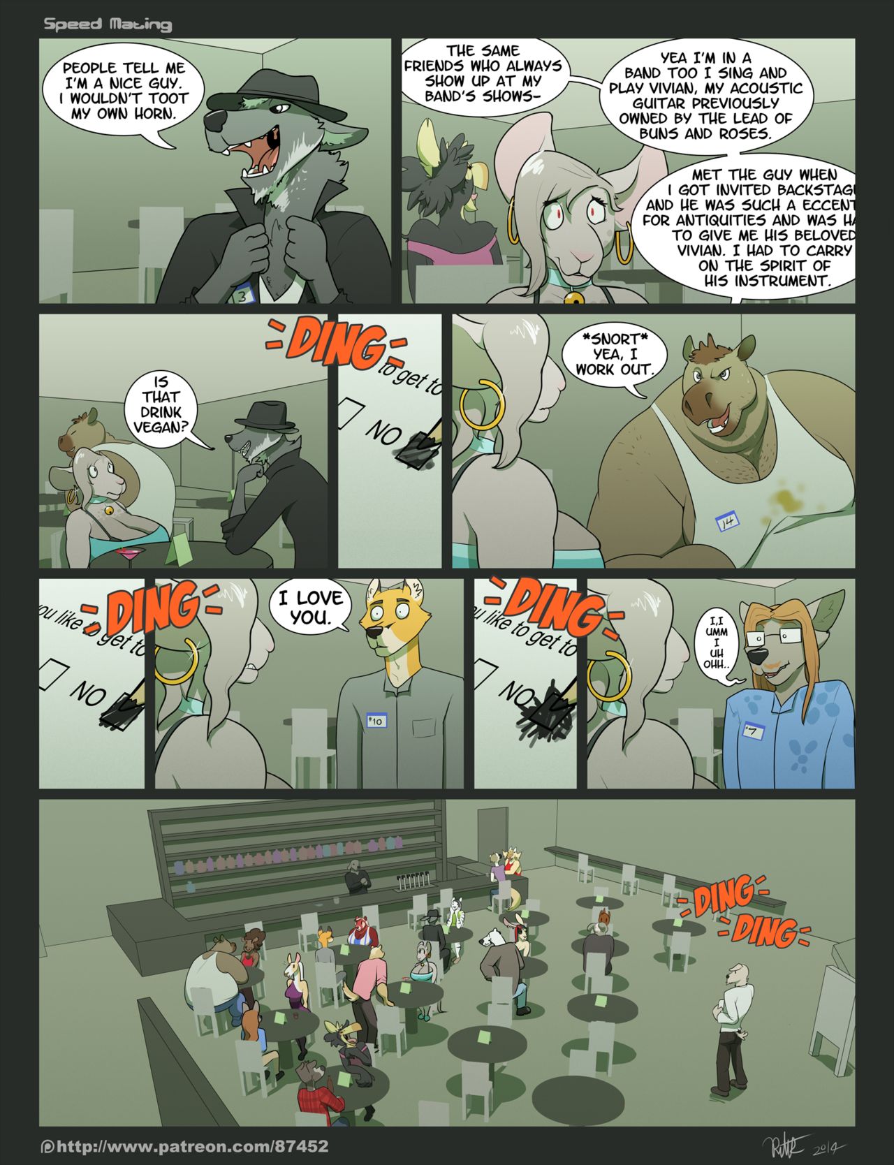 Speed Mating page 1 full