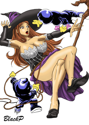 The kidnap of Sorceress cover
