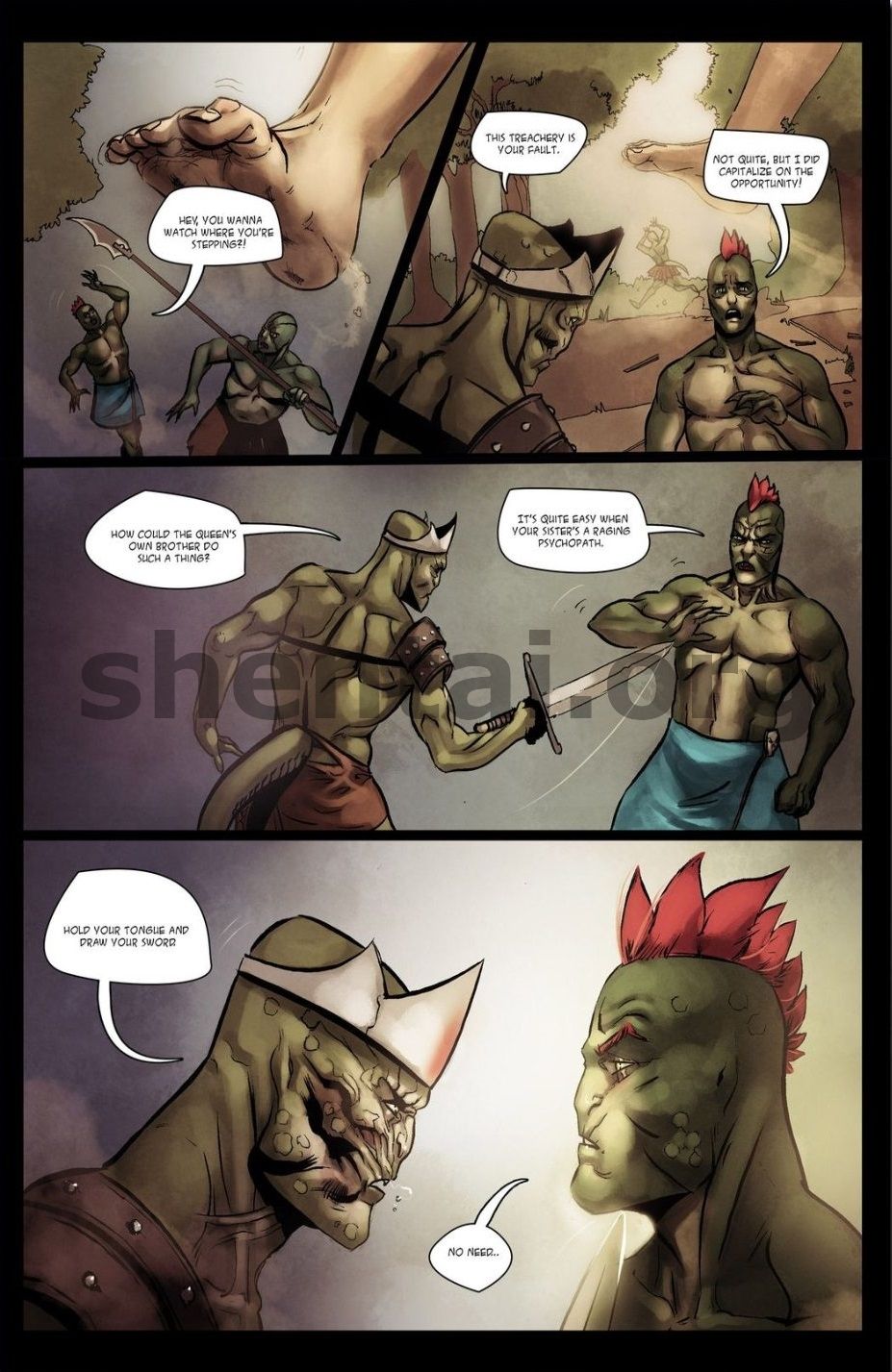 TJ Hunter Princess Apple &amp; The Lizard Kingdom 3 page 6 full