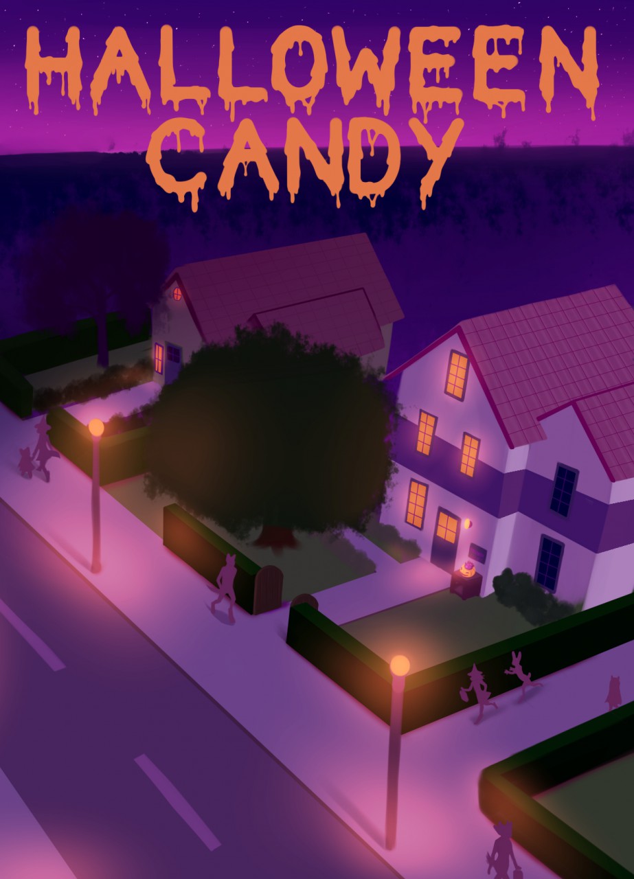 Halloween "Candy" page 1 full
