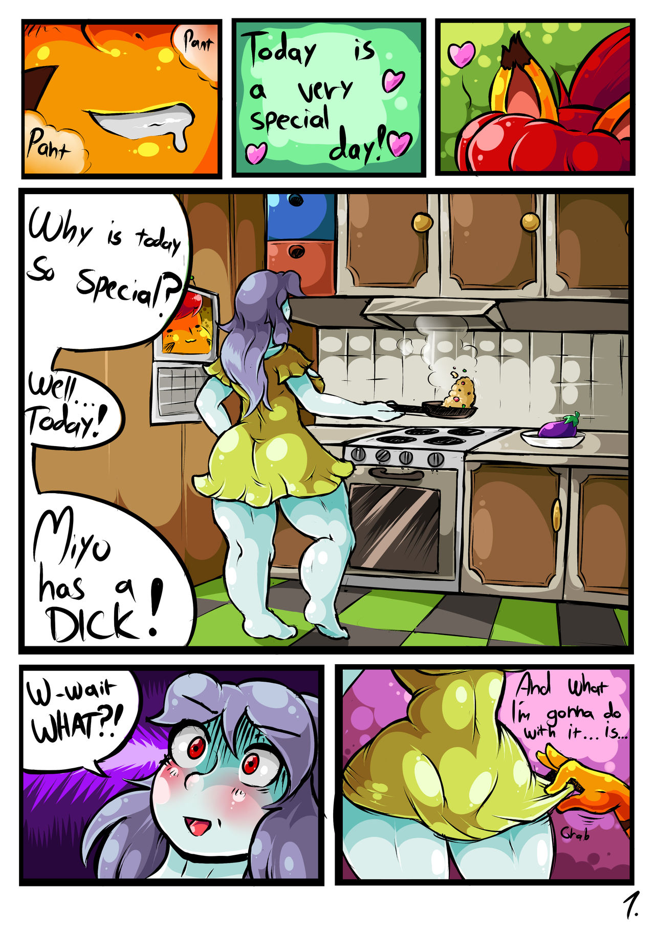 A Very Special Day! page 1 full
