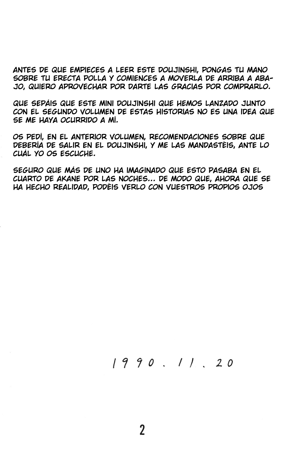 Tendou-ke no Musume-tachi - The Ladies of the Tendo Family Vol. 0 | Las Chicas de la Familia Tendo page 2 full