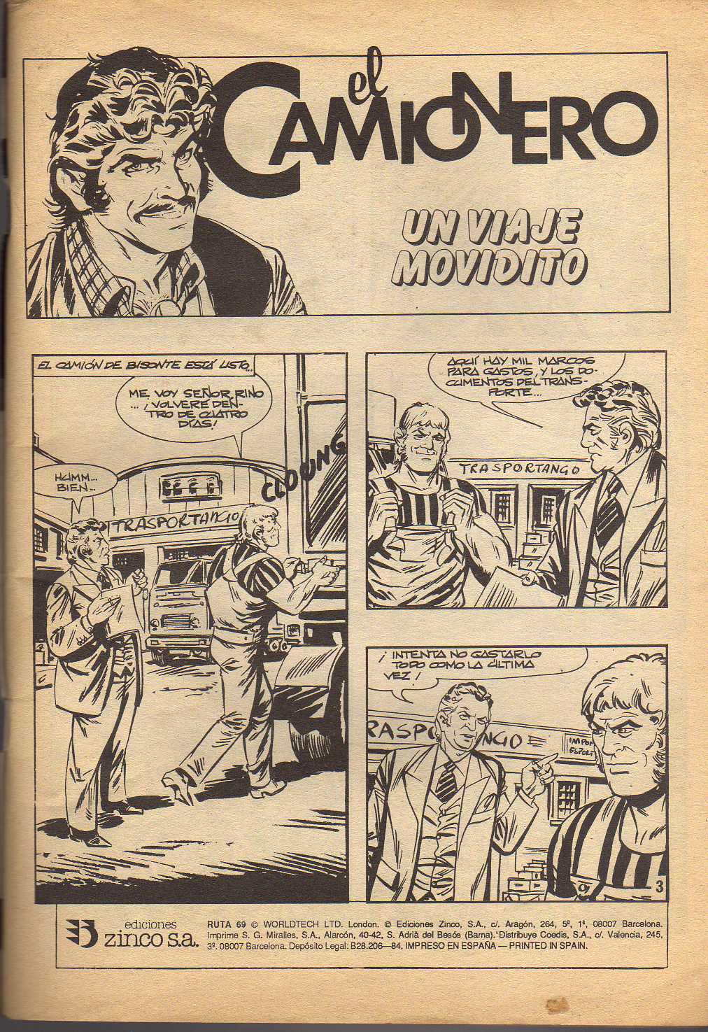 Ruta 69  Extra : El Camionero page 3 full