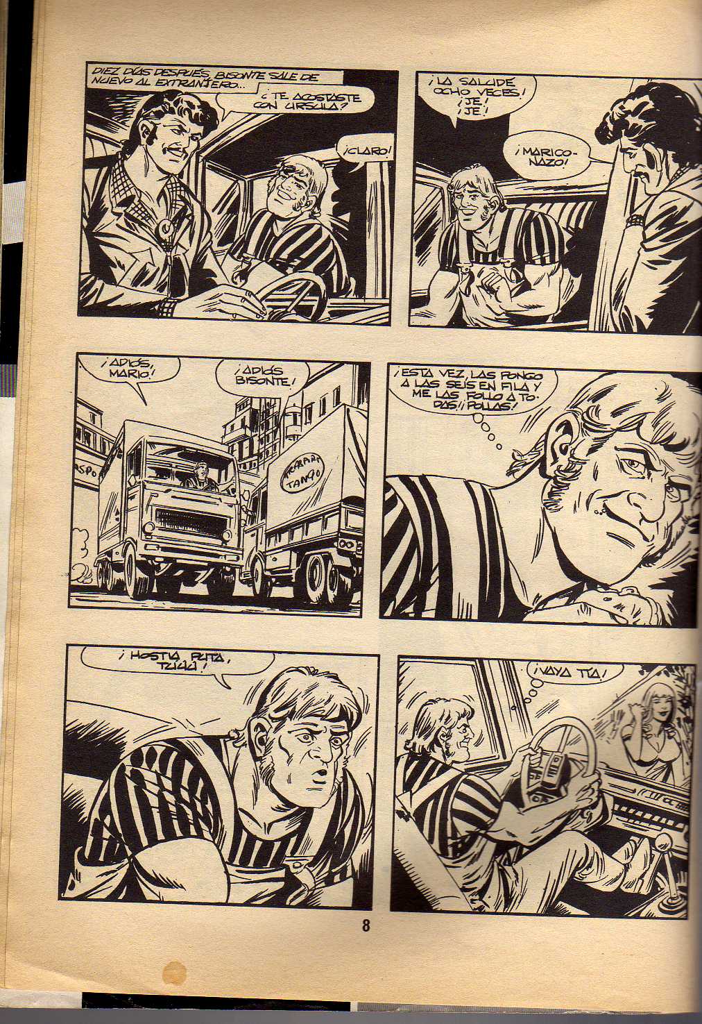 Ruta 69  Extra : El Camionero page 8 full