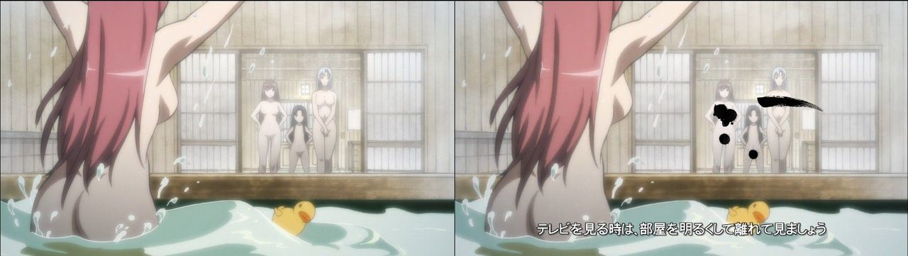 Hyakka Ryoran Samurai Girls DVD/TV comparison page 10 full