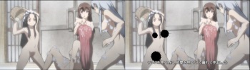 Hyakka Ryoran Samurai Girls DVD/TV comparison cover