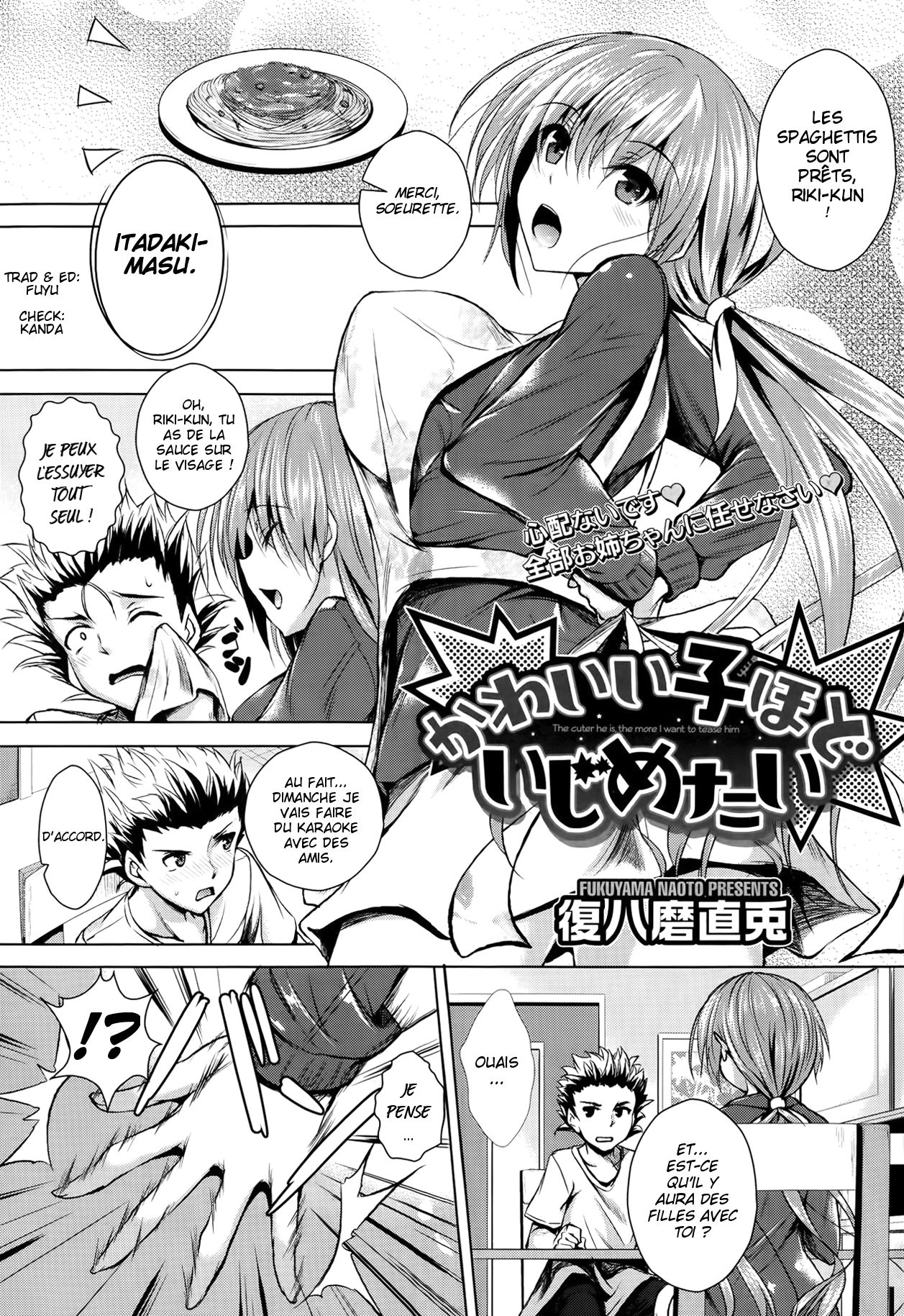 Kawaii Ko Hodo Ijimetai page 1 full