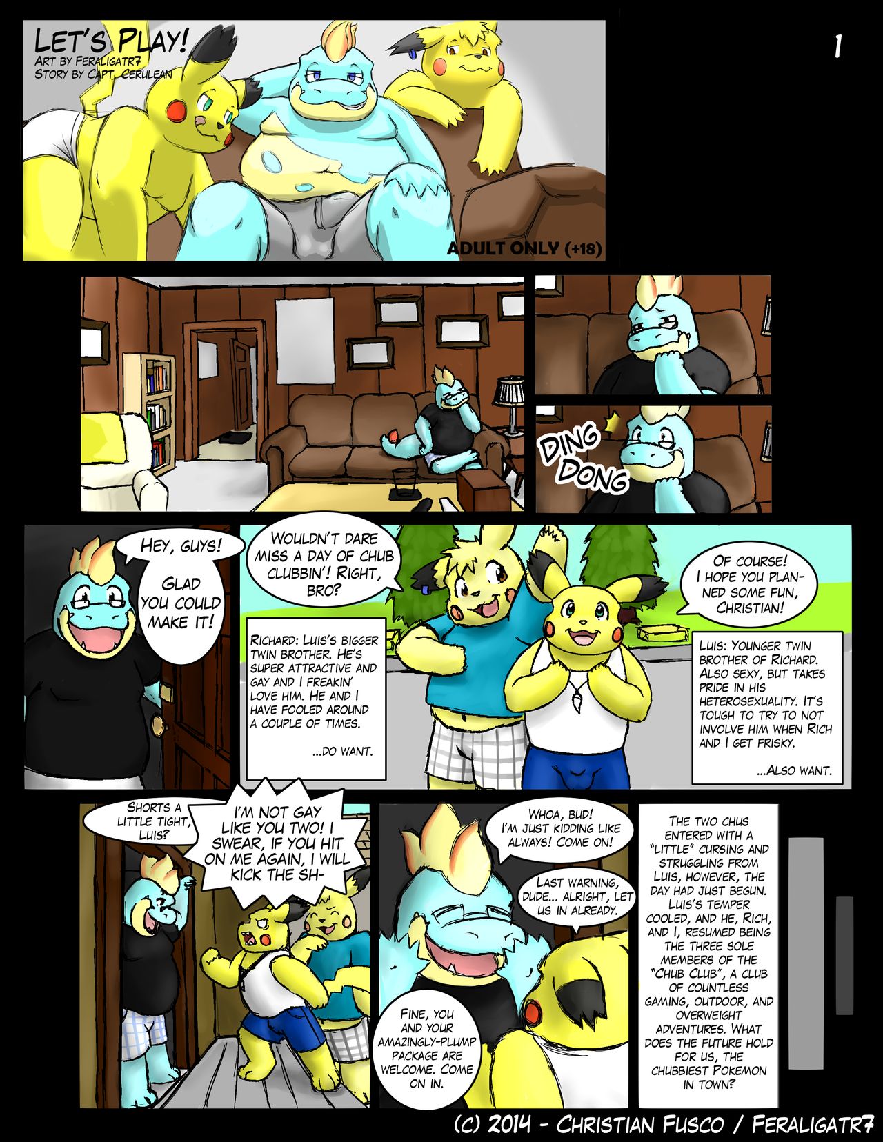 Feraligatr7 - Let's Play page 1 full
