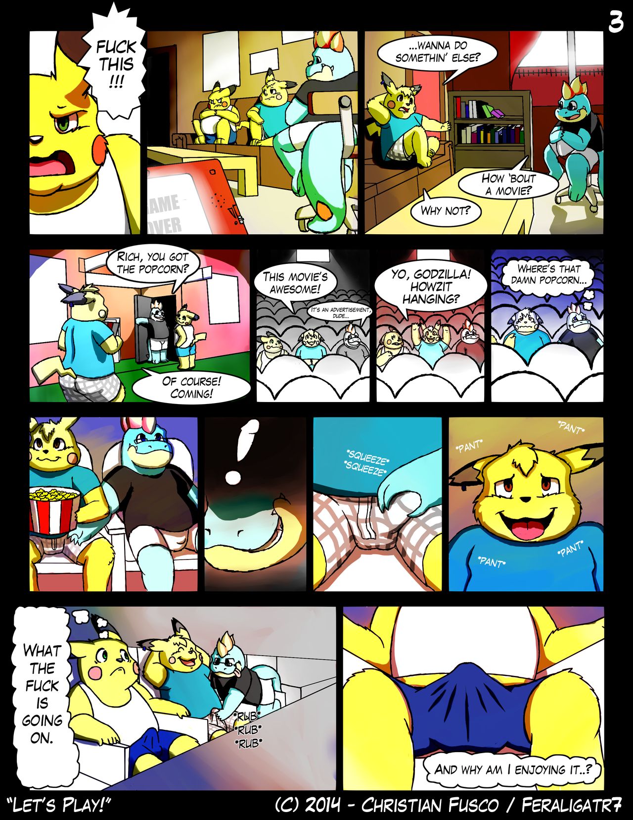 Feraligatr7 - Let's Play page 3 full