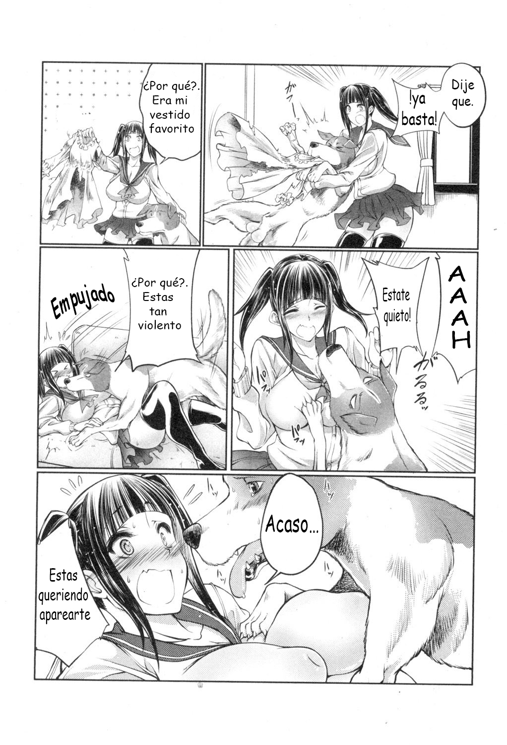 Musume ga Wan-chan to Ecchi Shita Riyuu | Por qué el perro ataca a mi hija page 2 full
