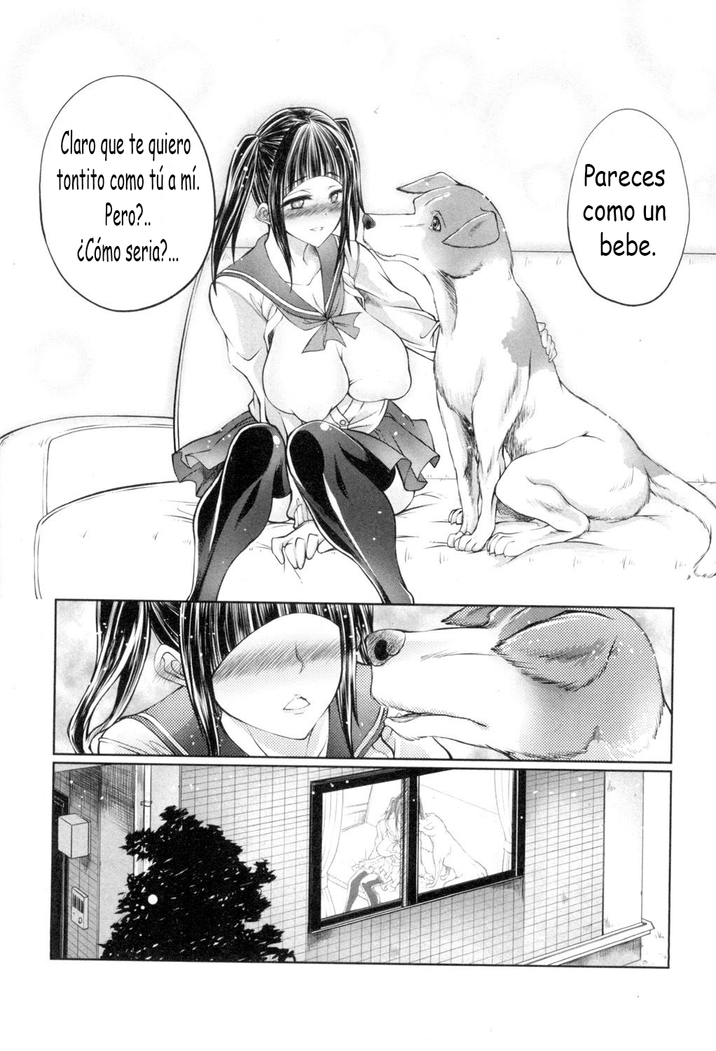 Musume ga Wan-chan to Ecchi Shita Riyuu | Por qué el perro ataca a mi hija page 4 full