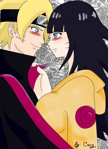 Boruto x Himawari cover