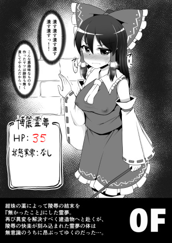 Zoku Reimu-chan no Ero Trap Dungeon Ihen cover