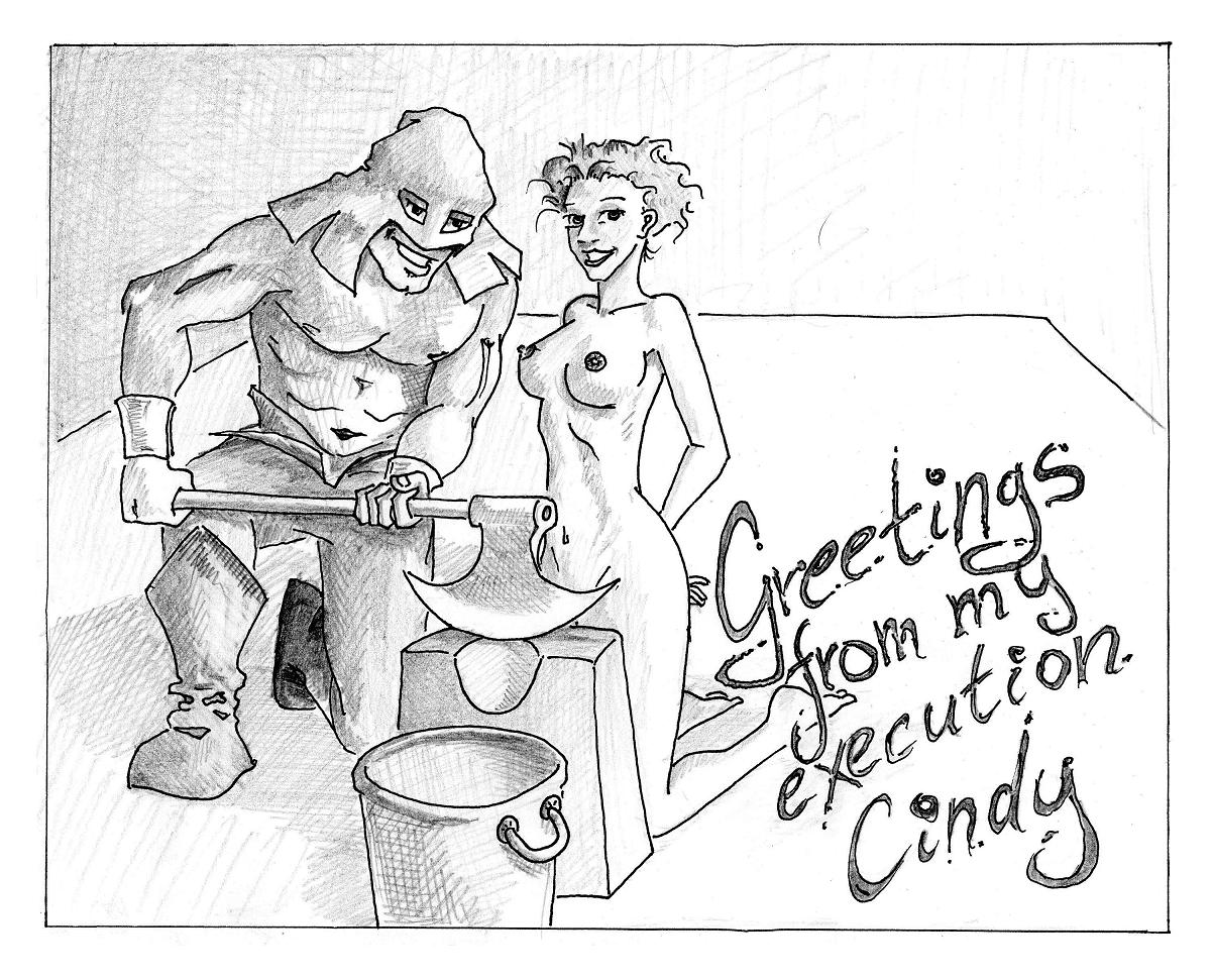 Headcollector's beheading art page 6 full