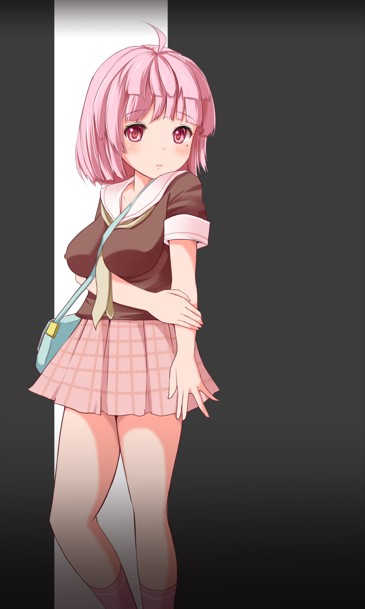 Pink Kami no Joshikousei wa Ingo Renpatsu no Nikubou Daisuki na Onnanoko datta page 3 full