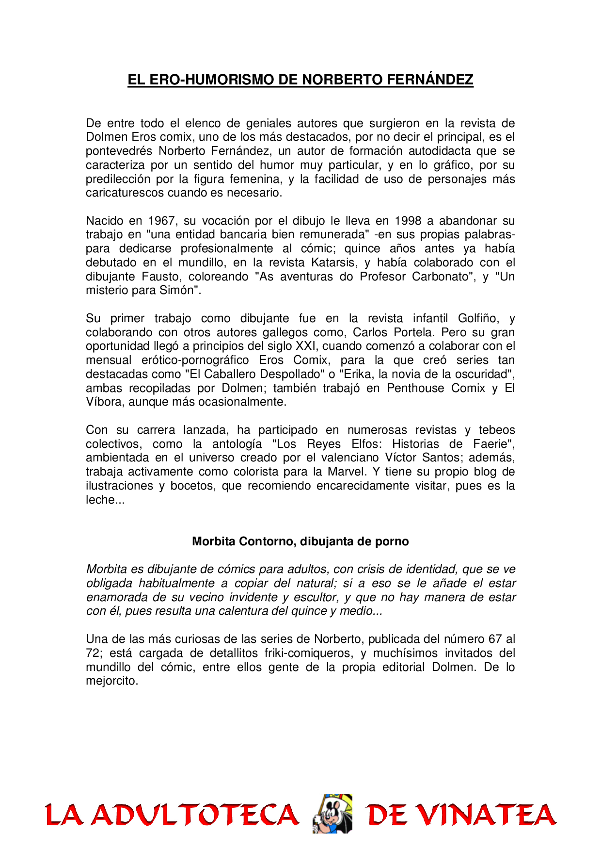 Morbita Contorno, dibujanta de porno page 2 full