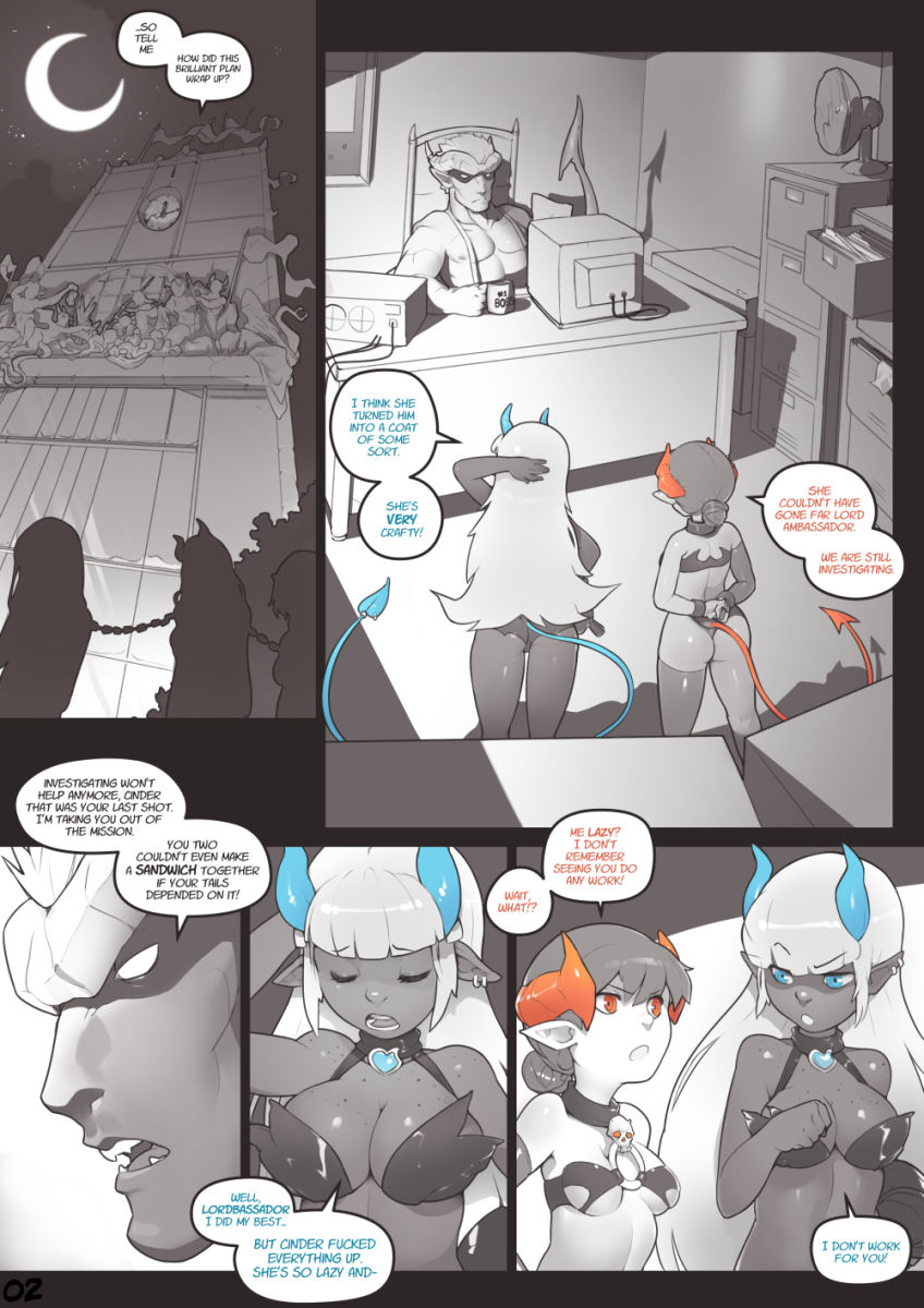 Locking Horns page 2 full