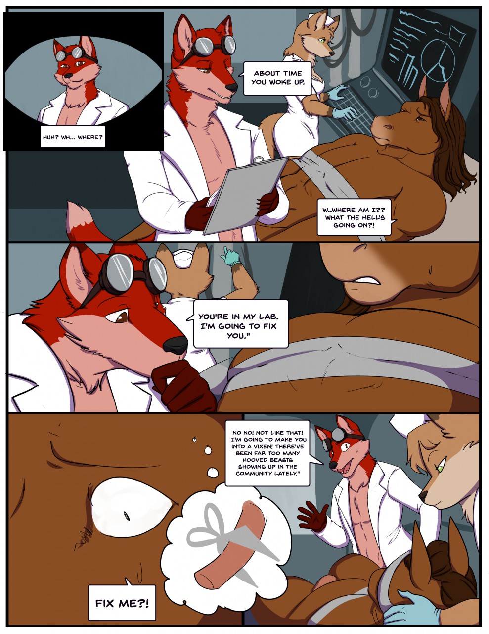 Vixen 'Therapy' page 1 full