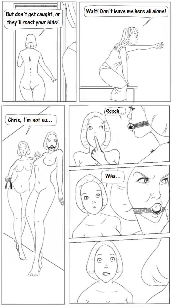 Meat Girls Ch. 1 - Visitors Day page 5 full