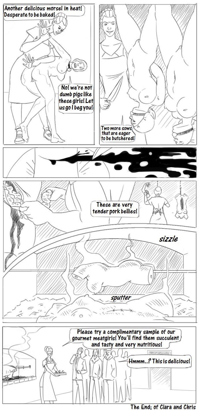 Meat Girls Ch. 1 - Visitors Day page 9 full