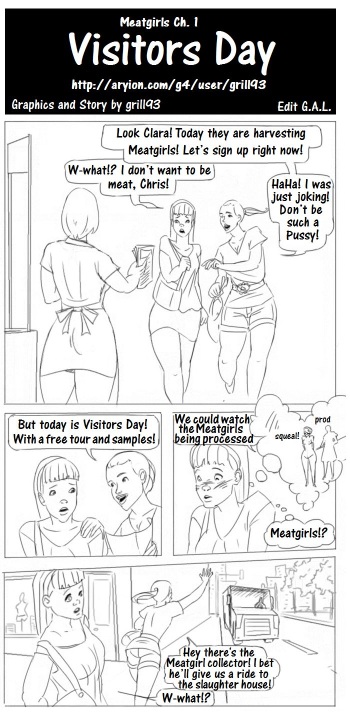 Meat Girls Ch. 1 - Visitors Day cover