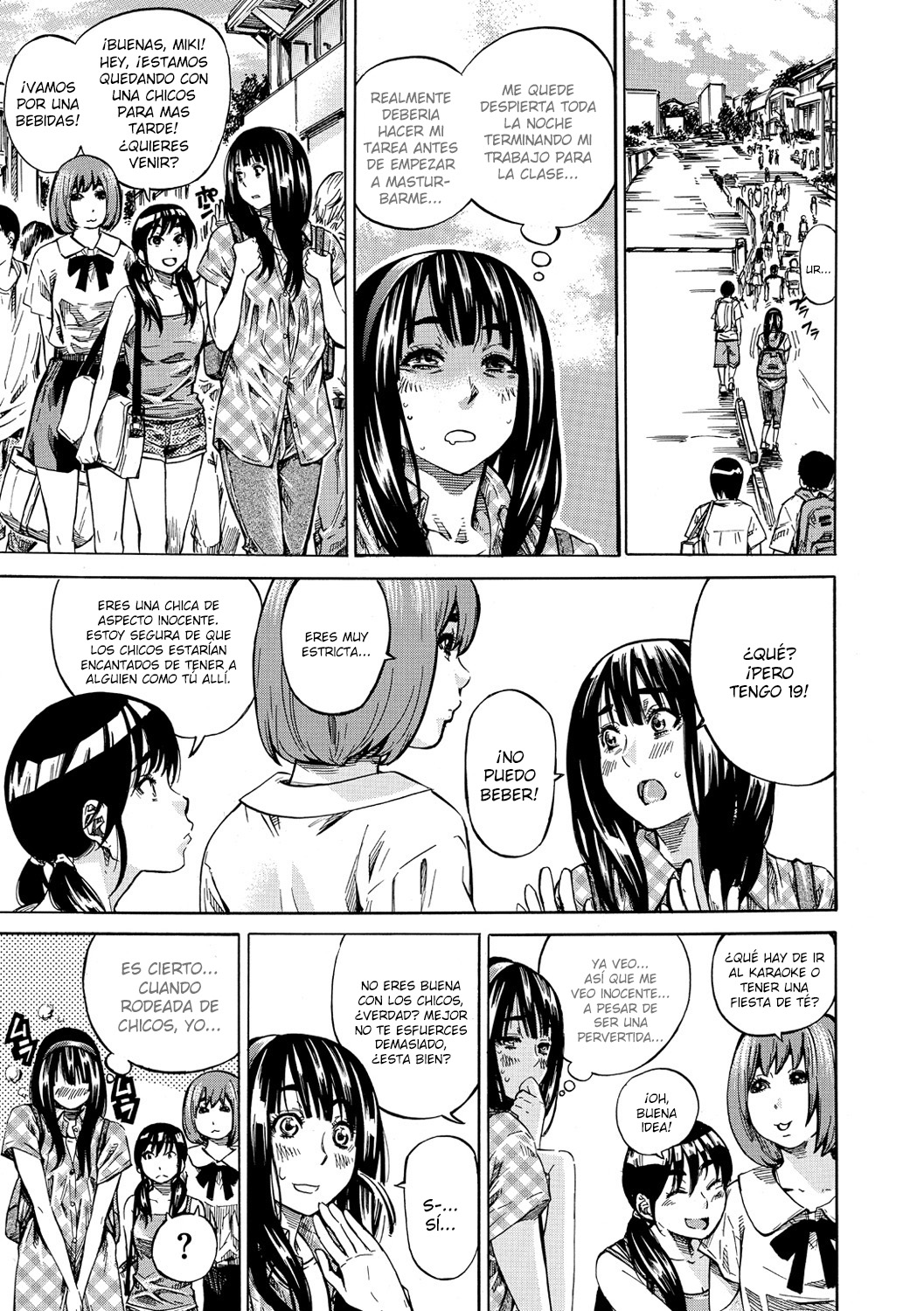 JS Miki-chan no Roshutsu | El Exhibicionismo de Miki en la Escuela Primaria page 9 full