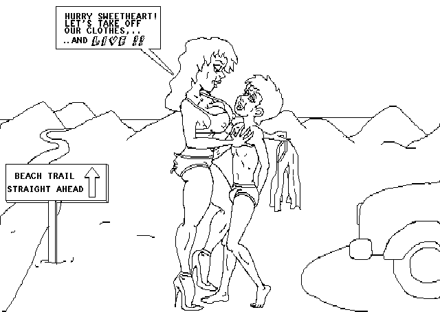 At the Beach With Mommy! page 6 full
