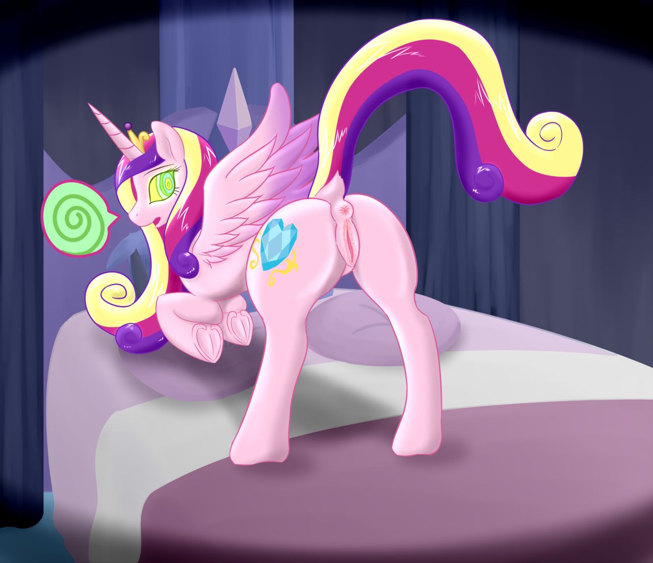 Princess Cadance Pregnant page 3 full