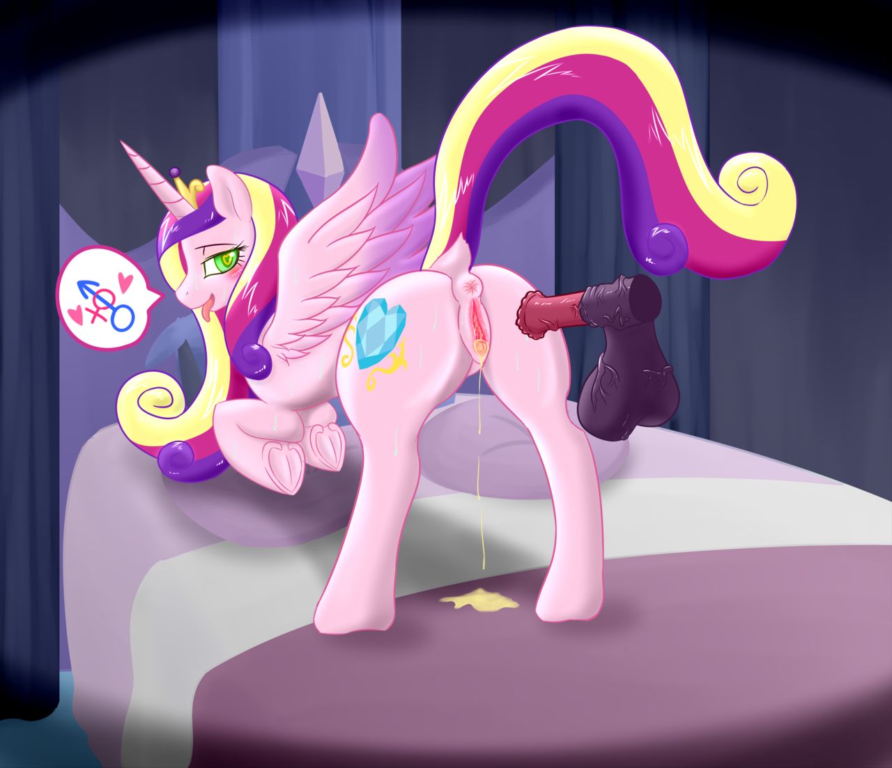 Princess Cadance Pregnant page 7 full