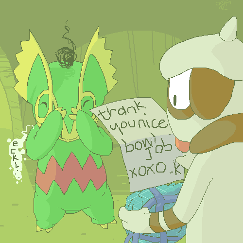 Smeargle x Kecleon page 4 full