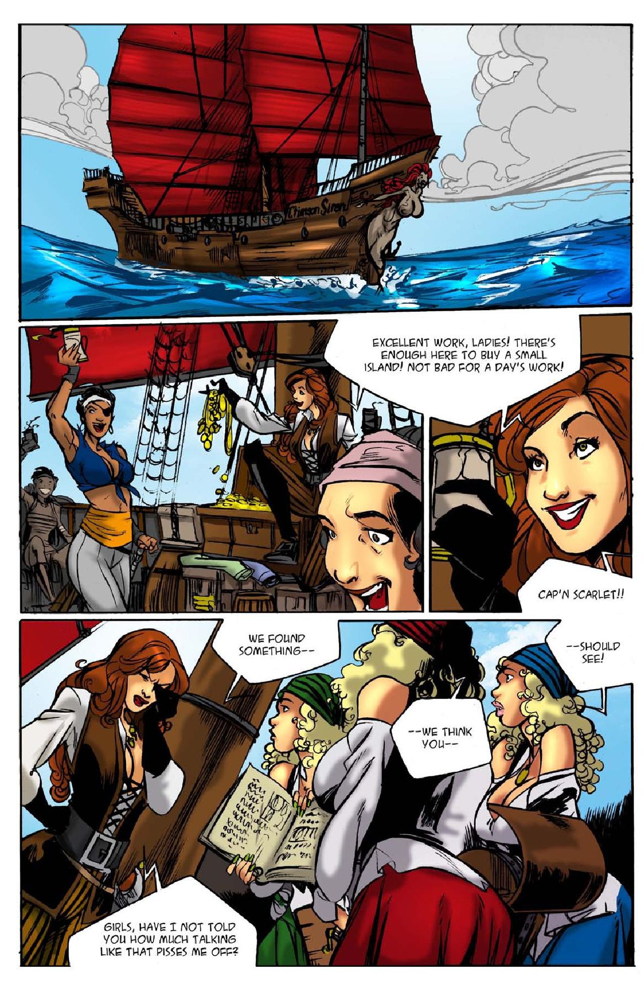 A Pirate's Life 1 page 5 full