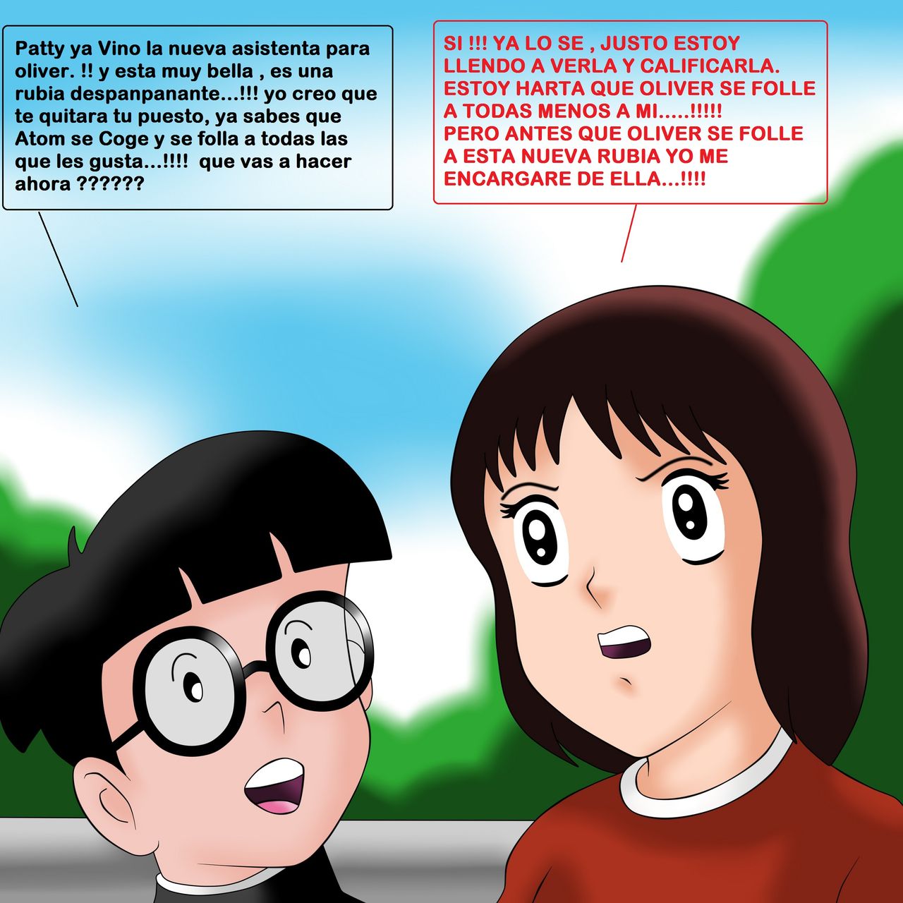 CAPITAN TSUBASA... EPISODIO YURI " PATTY LA PROBADORA" page 2 full
