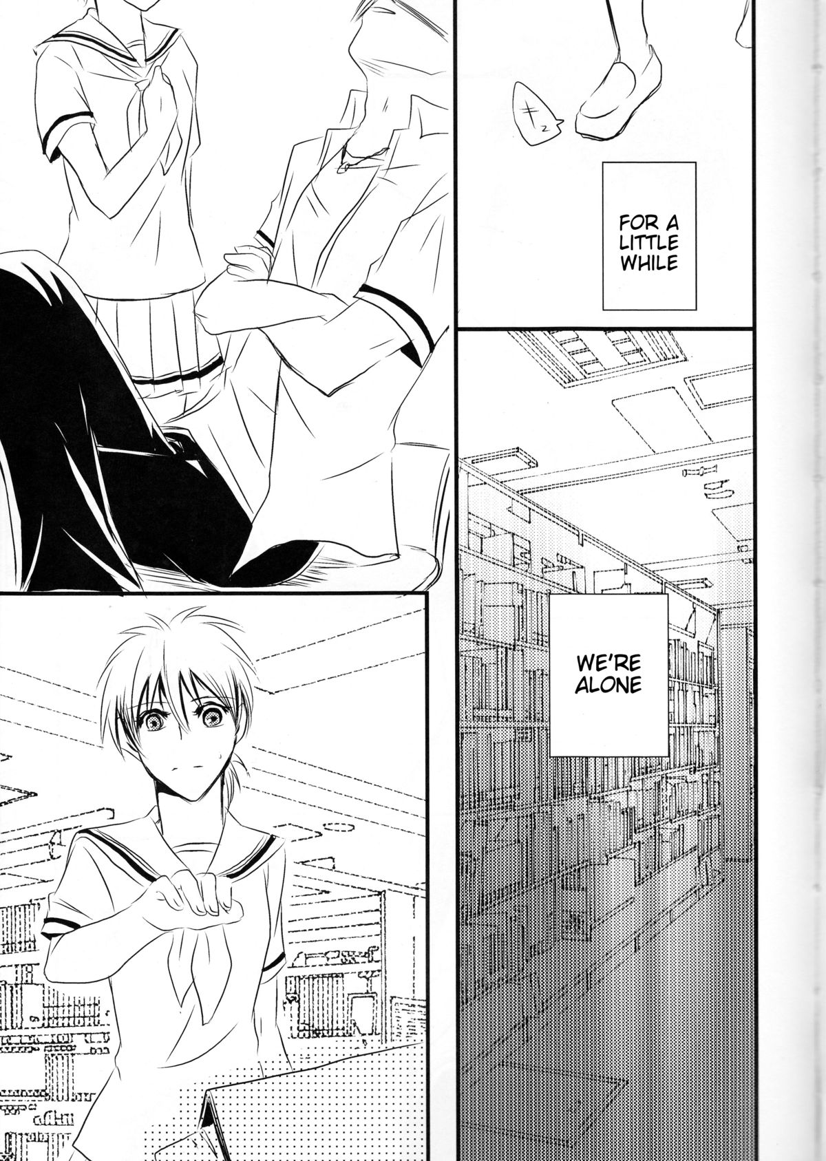 Toshoshitsu no Kajin-kun page 6 full