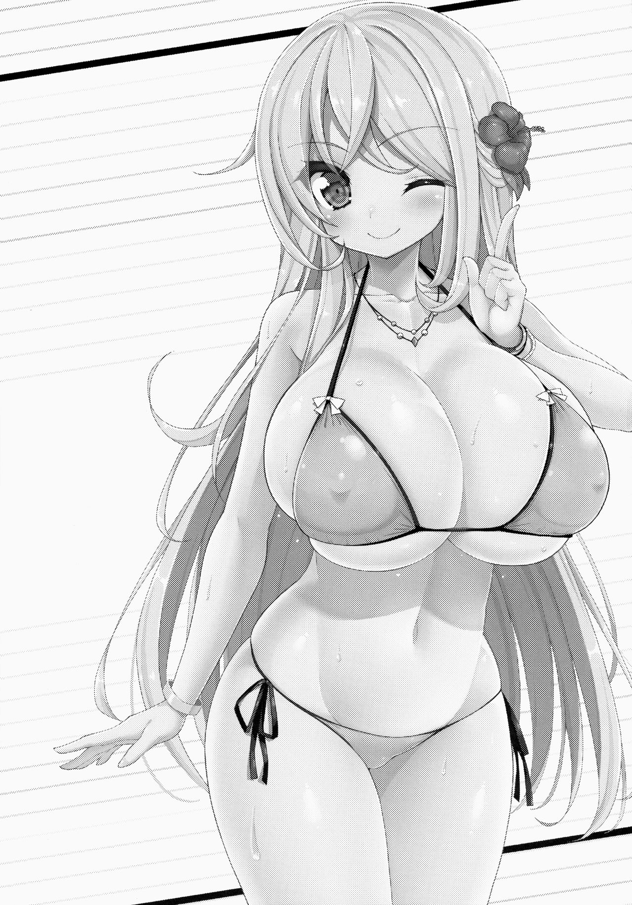 Ikenai Bikini no Onee-san page 2 full
