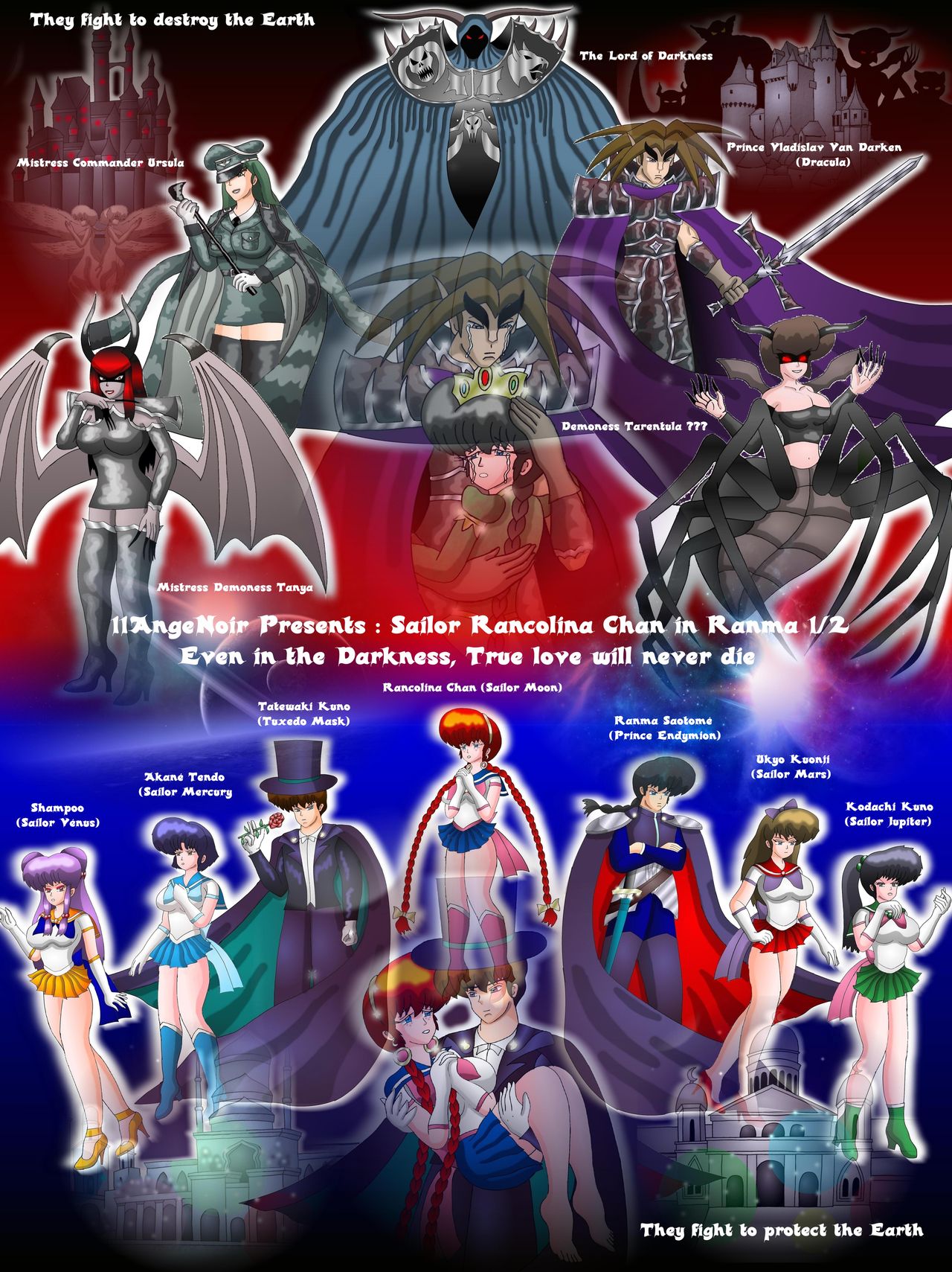 Doujin Ranma &amp; The secret of Rancolina Chan page 1 full