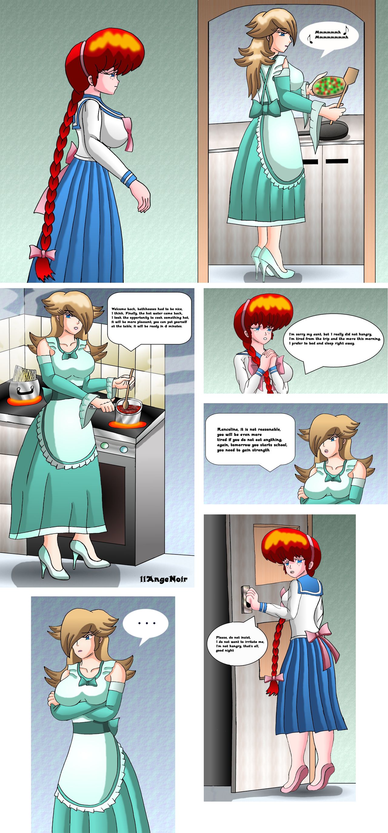 Doujin Ranma &amp; The secret of Rancolina Chan page 8 full