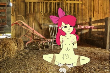 Equestria Girls: Applebloom futanari circumcised cover