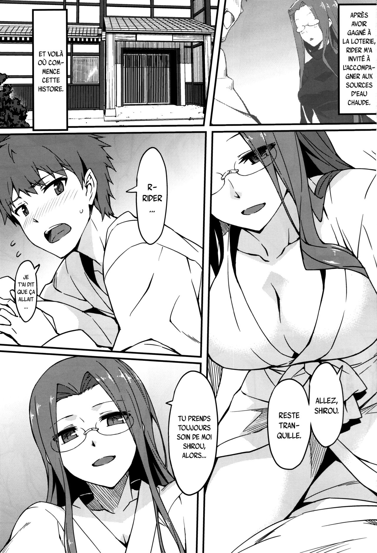 Rider-san to Onsen Yado. Sonogo page 3 full