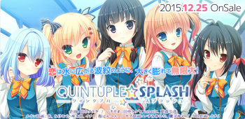 QUINTUPLE☆SPLASH cover