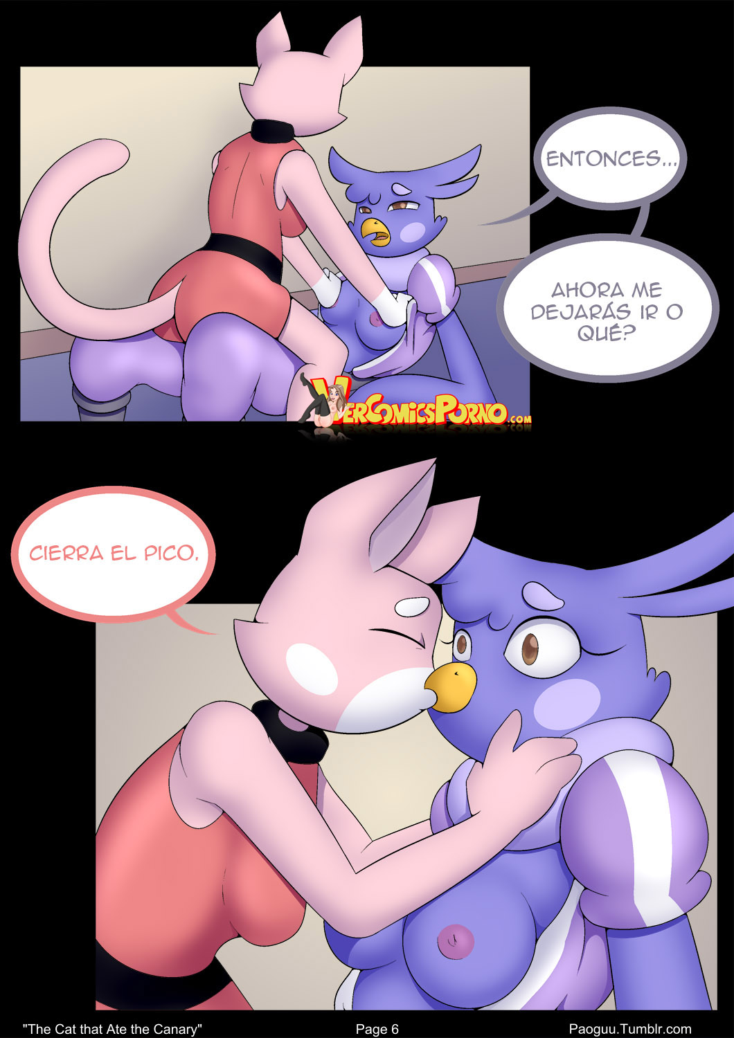 The Cat That Ate The Canary page 7 full