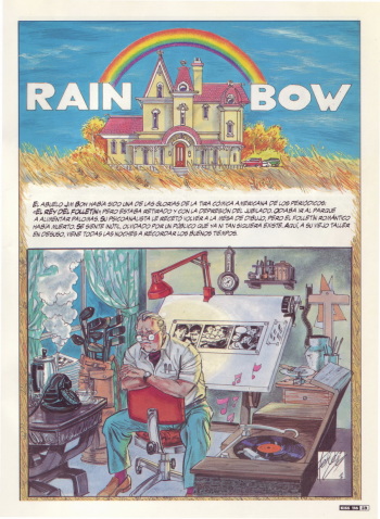 Rain bow cover