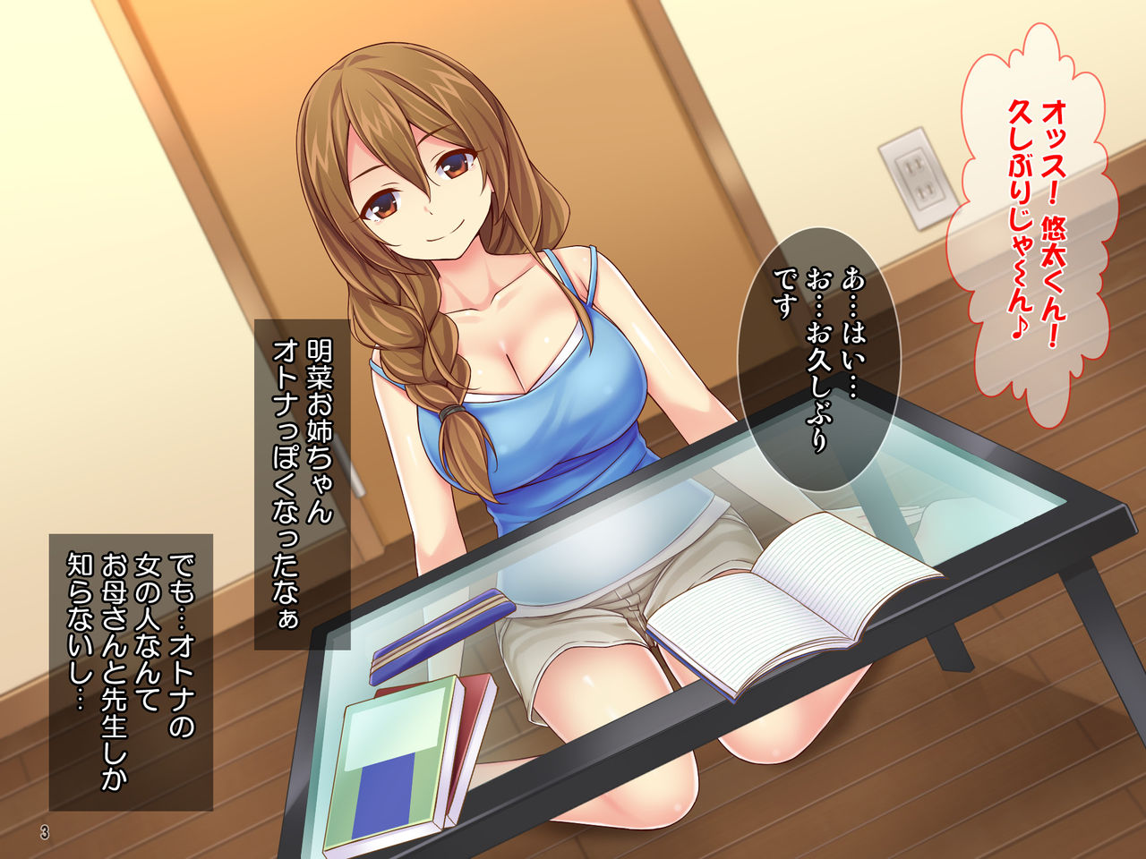 Boku no Ecchi na Natsuyasumi! Kinjo no Onee-chan to Himitsu no Obenkyou!? page 4 full