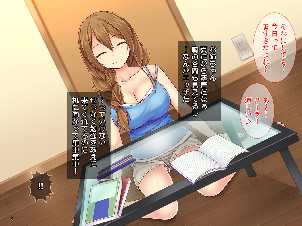Boku no Ecchi na Natsuyasumi! Kinjo no Onee-chan to Himitsu no Obenkyou!? page 6 full