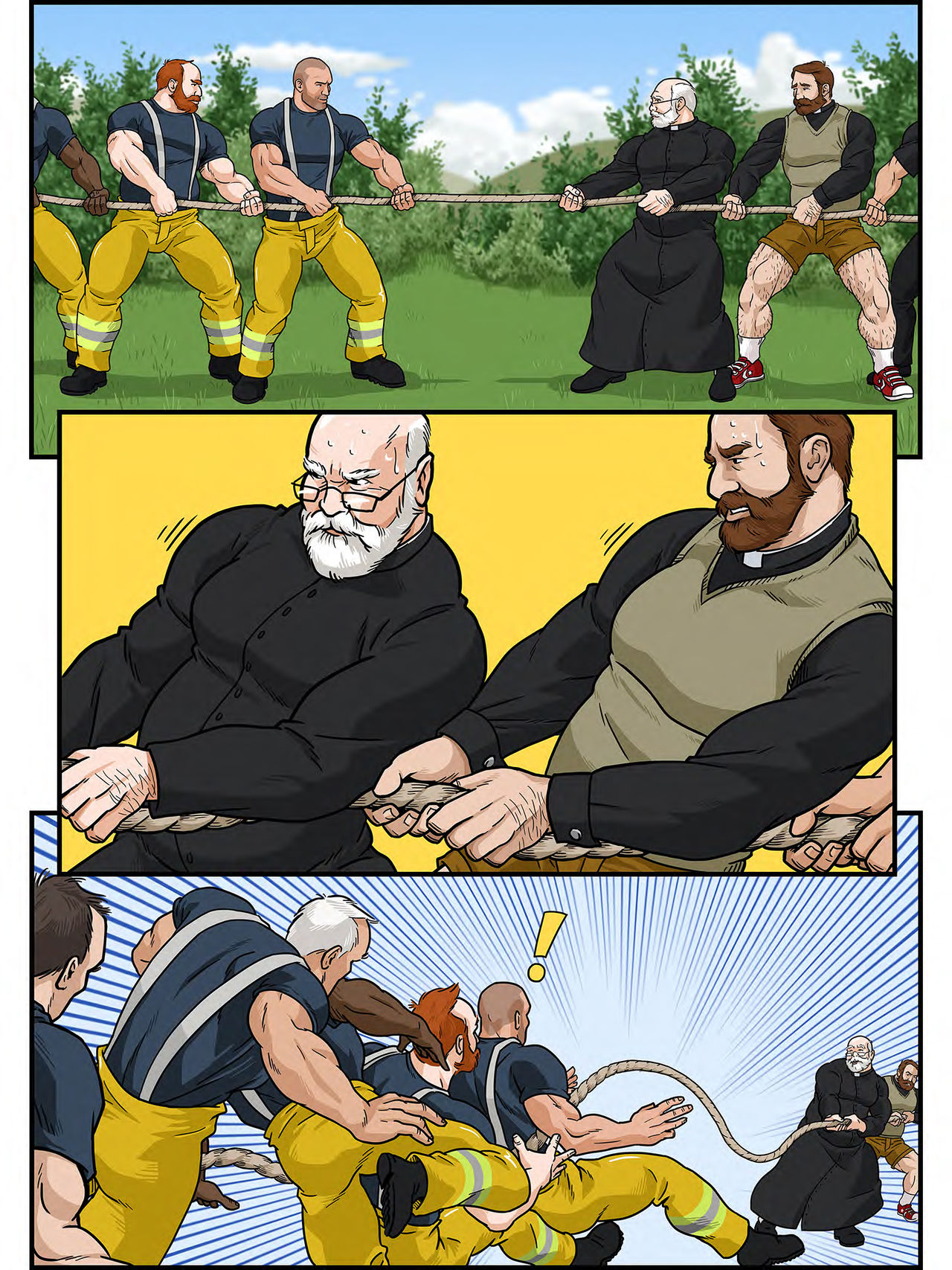 Bulldogs 2 - Hot Vicar on Vicar Action page 6 full