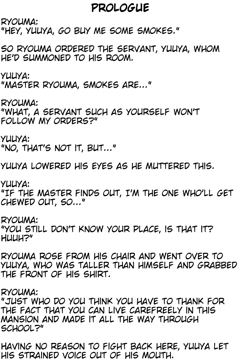 The M-to-F'ed son of a distinguished family - The spoiled rotten brat who was made a maid - page 3 full