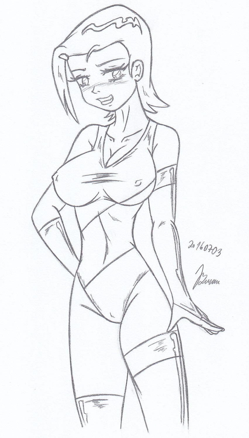 Gwen Tennyson_ ben10_My miny Sketches work_4 page 2 full