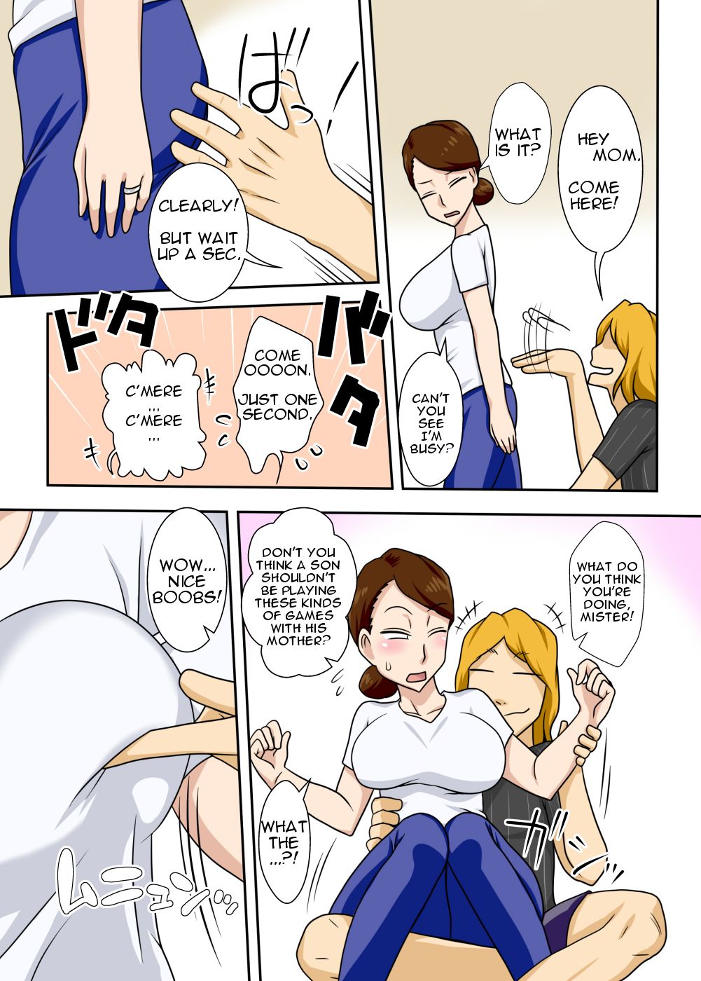 Kaette Kita Musuko ga Kinpatsu Yarichin | My Son Returned as a Blond Man-Slut page 8 full