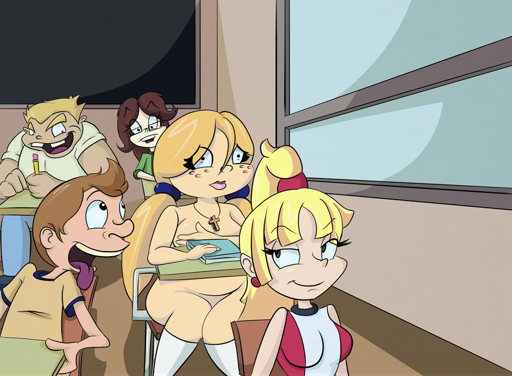 Molly's Nude School Adventure page 6 full
