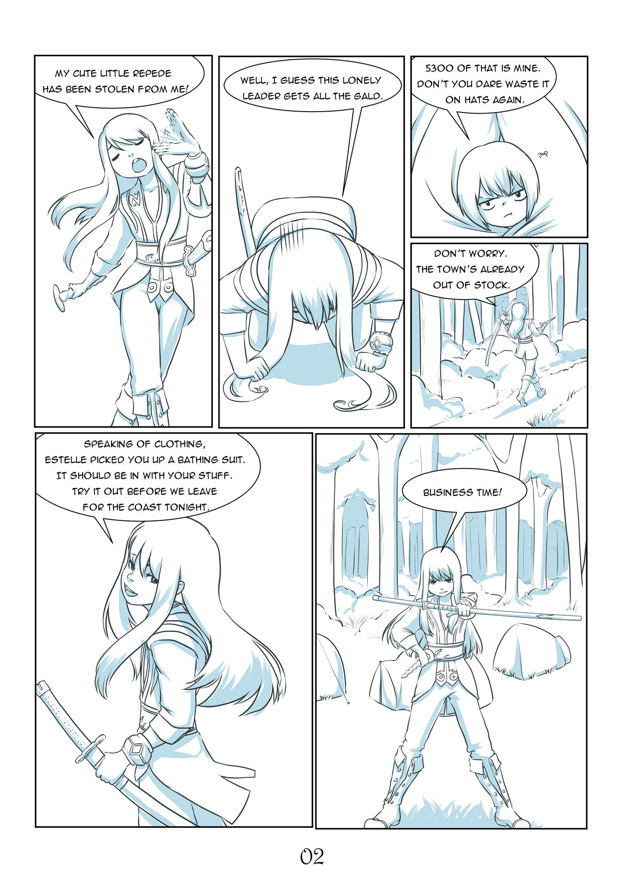 Tales of Rita and Repede - Episode 2 - A Test Taken Too Far page 3 full